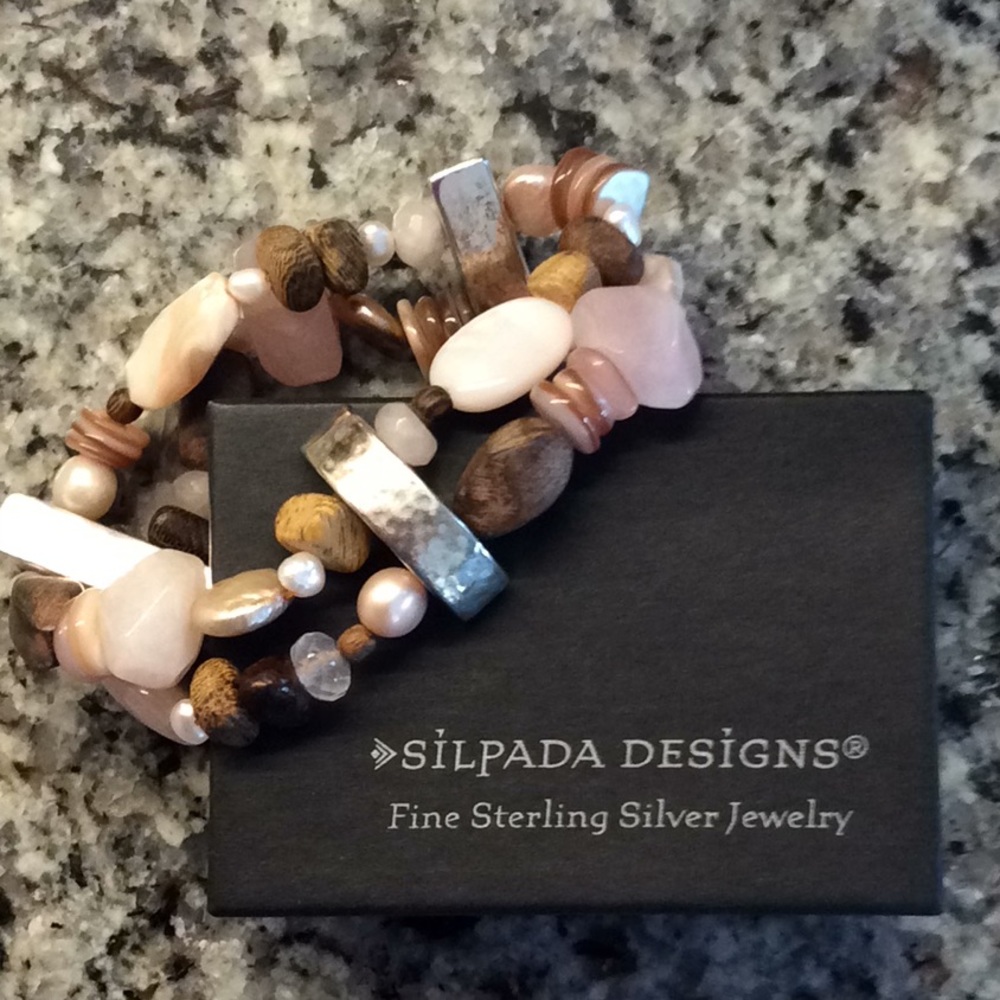 Silpada stretch bracelet